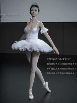 <b style='color: red;'>[已失效] </b>[转载搬运] 【3D全彩/无修】芭蕾舞美少女艺珍-天鹅陨落★高渲染【150M】 [74P+150MB][百度盘]